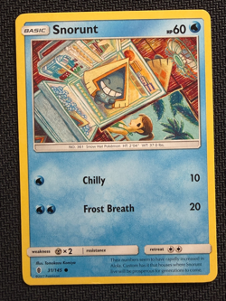 Snorunt 31/145 guardians Rising non-holo Tomokazu Komiya Gallery ~ Pokemon TCG - Image 1