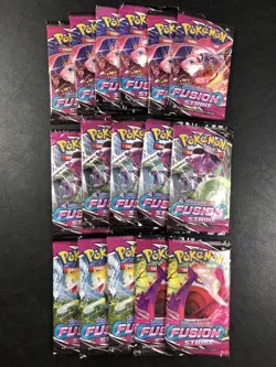 16x Pokemon TCG Sword & Shield Fusion Strike Booster Pack - Factory Sealed! - Image 1