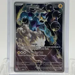 Pokemon TCG Black Bolt Thundurus #209 ETB Promo NM - Image 1