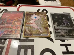 Pokemon TCG 151 UPC Promo Set SEALED Mew 053, Mewtwo 052, Metal Mew 205 - Image 1