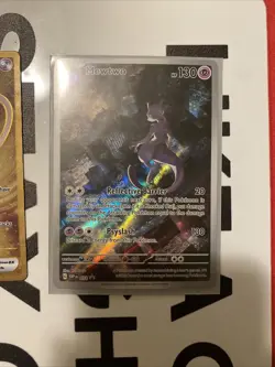 Pokemon TCG 151 UPC Promo Set SEALED Mew 053, Mewtwo 052, Metal Mew 205 - Image 4