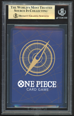 BGS 9.5 Monkey D Luffy P-043 Weekly Shonen Jump Promo One Piece Japanese Gem Mt. - Image 2