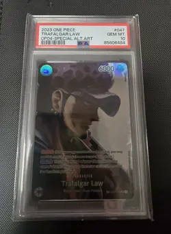 Trafalgar Law (OP01-047) SP PSA 10 One Piece ENGLISH - Image 1