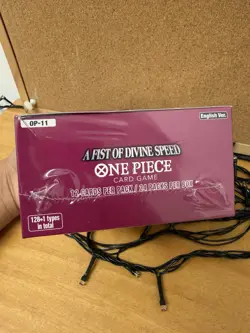 ONE PIECE OP11 ENG A FIST OF DIVINE SPEED BOOSTER BOX OP11 OP 11 ENGLISH SEALED - Image 3