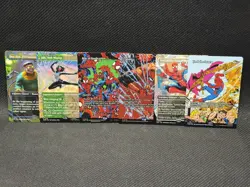 MTG spiderman 6 Card Borderless Lot Regular Cards - Image 1