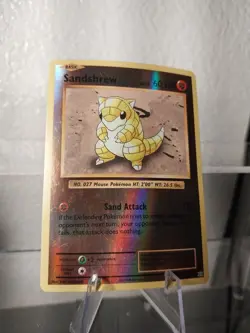 Pokemon - XY Evolutions - Sandshrew 54/108 Reverse Holo MP/LP Card - Image 1
