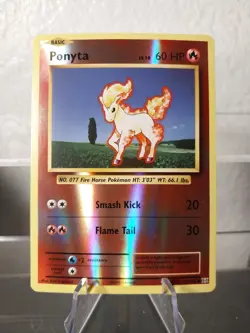 Pokemon - XY Evolutions - Ponyta 19/108 Reverse Holo LP/NM Card - Image 1