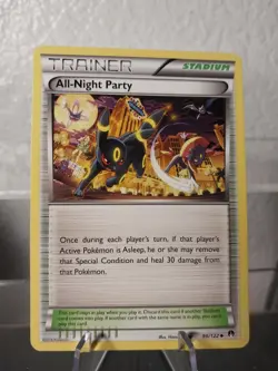 Pokemon - XY Breakpoint - All-Night Party 96/122 LP/NM Card - Image 1
