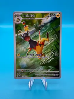 Pokemon Card Heliolisk 177/167 Illustration Rare Twilight Masquerade Near Mint - Image 1