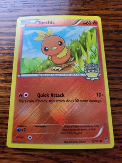 TORCHIC 12/111 XY Furious Fists CITY CHAMPIONSHIPS PROMO Cities Pokemon card LP - Image 1