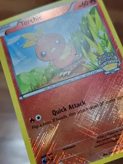 TORCHIC 12/111 XY Furious Fists CITY CHAMPIONSHIPS PROMO Cities Pokemon card LP - Image 3
