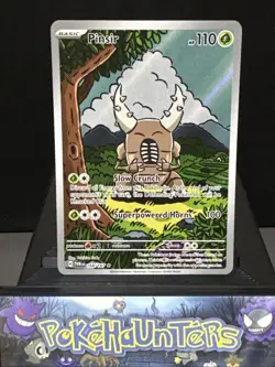 Pokemon Card Pinsir 168/167 Twilight Masquerade Illustration Rare Holo NM - Image 1