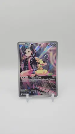 Marnie’s Morpeko Holo Rare SV: Scarlet & Violet Promo Cards 206 Pokemon - Image 1