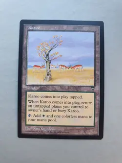 Karoo, MTG Visions (1997), Uncommon Land VNM - Image 1