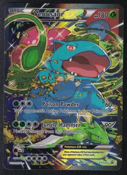 Pokemon Venusaur EX XY123 Black Star Promo - Image 1