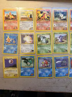 Gym Challenge COMPLETE Commons and Uncommons- 1st Ed (NM-LP) - Pokemon WOTC - Image 5