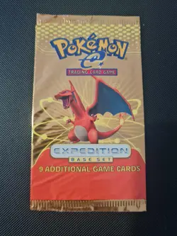 EMPTY Pokemon Expedition Base E-Series Charizard Art Booster Pack 🔥 - Image 1