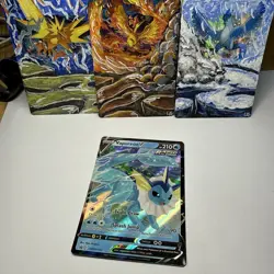 Vaporeon V SWSH150 Holo Black Star Promo Sword Shield Pokemon - Image 2