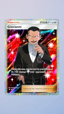 Pokemon TCG Pocket Giovanni Genetic Apex Trade 2 Star ⭐⭐ (English) - Image 2