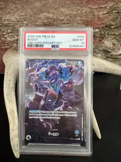 One Piece - Buggy (English Version 2nd Anniversary Set) PSA 10 - Image 1