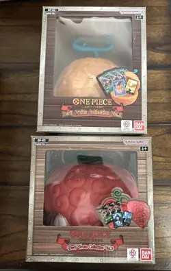 One Piece TCG Devil Fruits Collection, Vol 2, & Vol 3 - ALL NEW & SEALED - Image 1