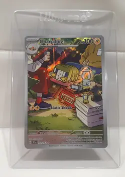 Charjabug 169/162 Illustration Rare Temporal Forces Pokemon Card Secret Holo - Image 1