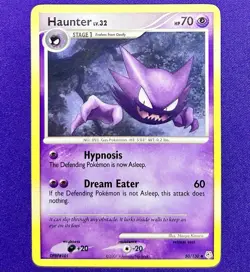 Haunter 50/130 Non Holo - Diamond and Pearl Base Set Vintage Pokemon TCG Card LP - Image 1
