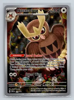 Noctowl Full Art Promo SVP SV: Scarlet & Violet Promo Cards 141 NM - Image 1