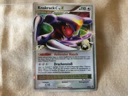 GERMAN Knakrack C LV. X ~ DP46 ~ Holo BLACK STAR PROMO Pokemon TCG Card NM - Image 1