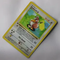 Farfetch'd 27/102 - 1ed - Base Set non-holo 1999 LP - Pokemon Card - HD Photos - Image 3