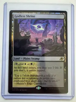 Godless Shrine #0254 FOIL ~ Edge of Eternities NM ENG MTG - Image 1