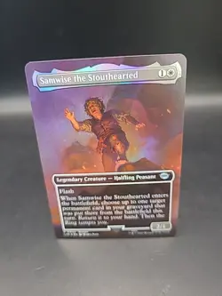 Samwise the Stouthearted (Foil Borderless Promo) - LTR 0449 - NM - MTG - Image 1