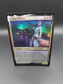 Rufus Shinra #238 (Foil) (NM) Final Fantasy FIN Magic MTG - Image 1