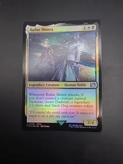 Rufus Shinra #238 (Foil) (NM) Final Fantasy FIN Magic MTG - Image 2