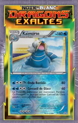 Kaimorse Reverse - NB06:Dragons Exaltes - 31/124 - Carte Pokemon Francaise - Image 1