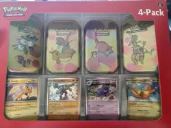 Two (2) Boxes Sealed Sam’s Club Pokemon Tins TCG - Image 1