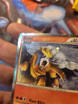 Entei (HGSS Promo 20) - HGSS20 - Promotional DMG English Pokemon HGSS Black WOW - Image 3