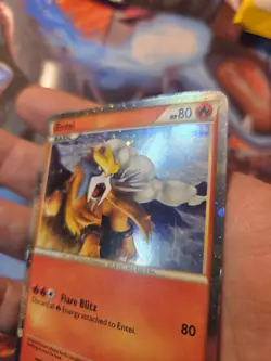 Entei (HGSS Promo 20) - HGSS20 - Promotional DMG English Pokemon HGSS Black WOW - Image 4