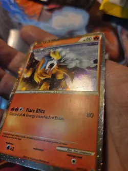 Entei (HGSS Promo 20) - HGSS20 - Promotional DMG English Pokemon HGSS Black WOW - Image 5