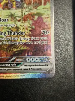 Raging Bolt Ex 208/162 Temporal Forces Special Illustration Rare Pokemon TCG ⚡ - Image 5