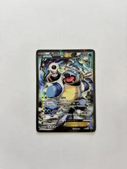 Pokemon TCG Blastoise EX XY122 Full Art Holo Black Star Promo - Image 1