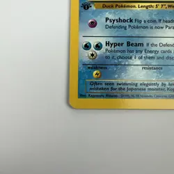 Golduck 1st Edition Fossil 1999 Rare Non Holo Foil Pokemon Vintage # 35/62 - Image 5