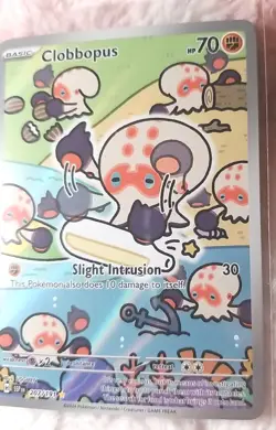 Clobbopus 207/191 Illustration Rare Pokemon SV08: Surging Sparks - Image 3