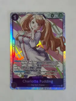 Charlotte Pudding SR Super Rare OP11-070 A Fist of Divine Speed One Piece TCG - Image 1