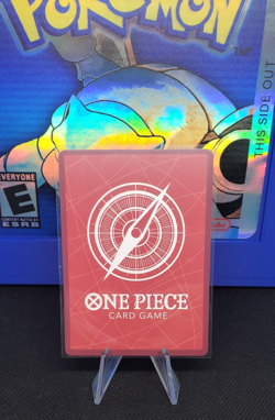 One Piece Shanks (2025 PSA Magazine Promo) OP09-001 Foil Promotion Card - Image 2