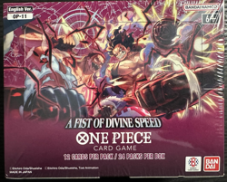 One Piece Card Game OP-11 A Fist of Divine Speed English Booster Box. SEALED - Image 1