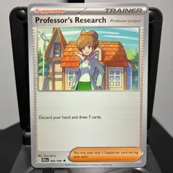 Professor's Research - 085/086 - Pokemon Black Bolt 2025 - Uncommon Card NM - Image 1