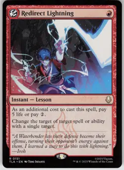 MTG Redirect Lightning Normal NM Avatar: The Last Airbender Magic 151 - Image 1