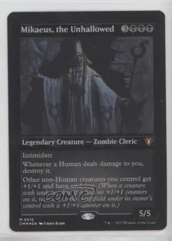 Etched Foil - Mikaeus the Unhallowed Foil Magic: Commander Masters CMM #0516 - Image 1