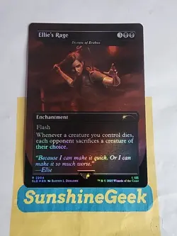 Ellie's Rage - Dictate of Erebos (Rainbow Foil) Secret Lair Drop Foil - Image 1